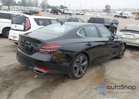 2025 Genesis G70 3.3T Rwd Sport Advanced z USA, uszkodzony, nr VIN KMTG54SE7SU158171